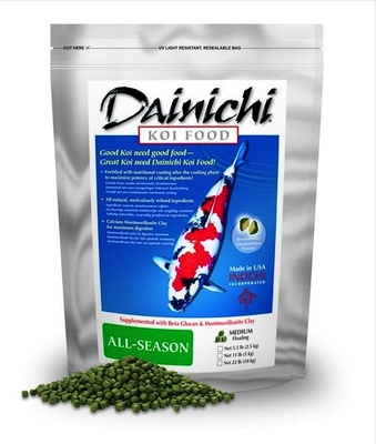 Dainichi All-Season Food SMALL Pellets | Fish Food